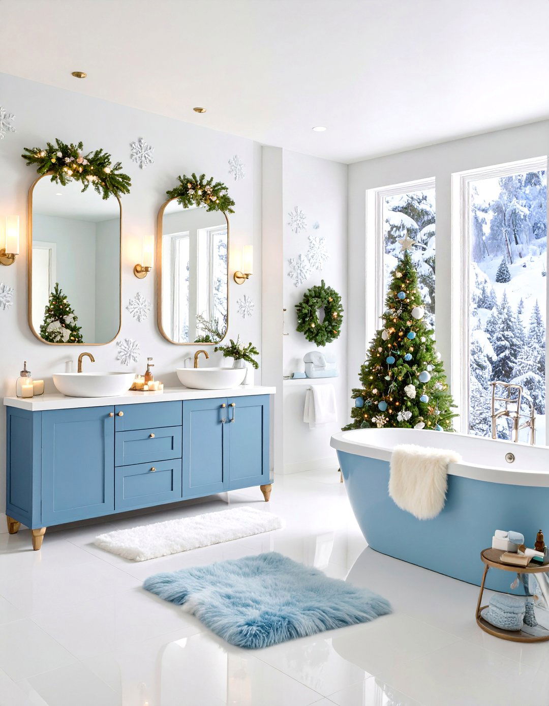 Arctic Winter Boy Bathroom Adventure - 20 Boy Bathroom Ideas