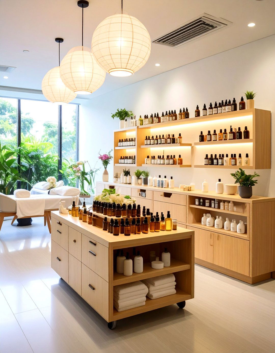 Aromatherapy Integration in Facial Room Design - 20 Facial Room Ideas