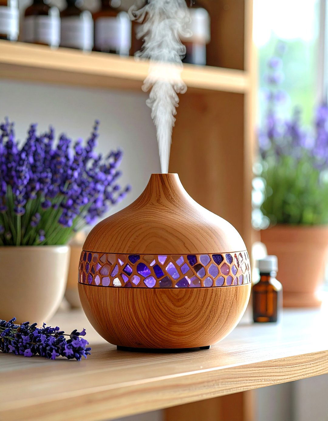 Aromatherapy Nook Calms a Boho Dorm Room - 20 Boho Dorm Room Ideas