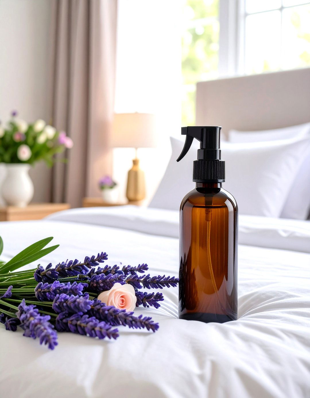 Aromatic Linen Spray Romantic Bedroom Idea - 20 romantic bedroom ideas