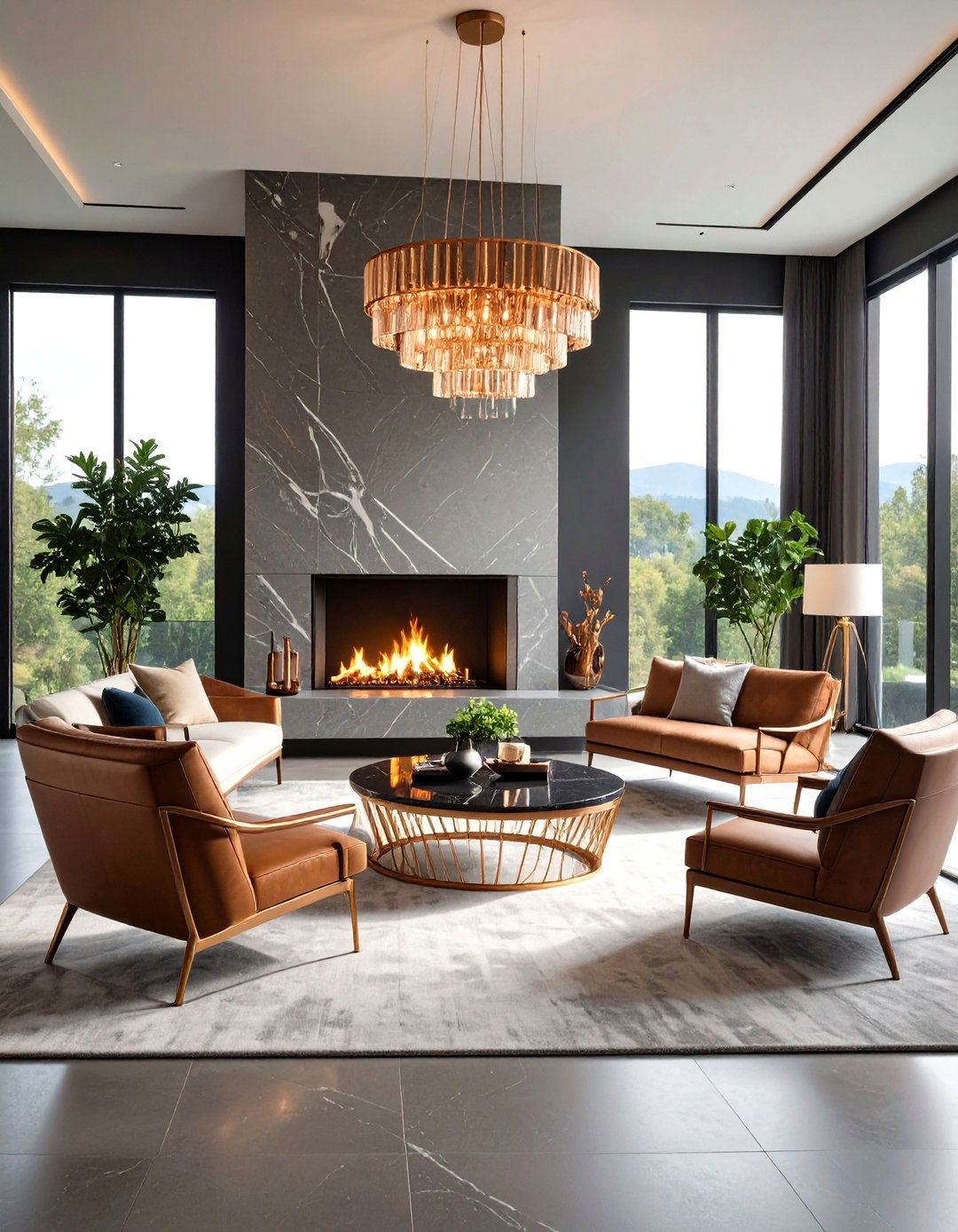 Arranging Great Room Furniture for Effortless Conversation - 20 Great Room Ideas