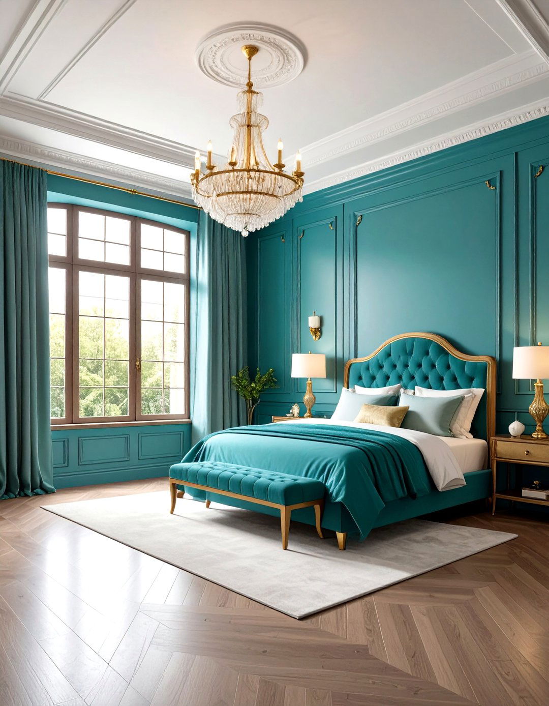 Art Deco Fluted Window Trim - 20 Window Trim Ideas