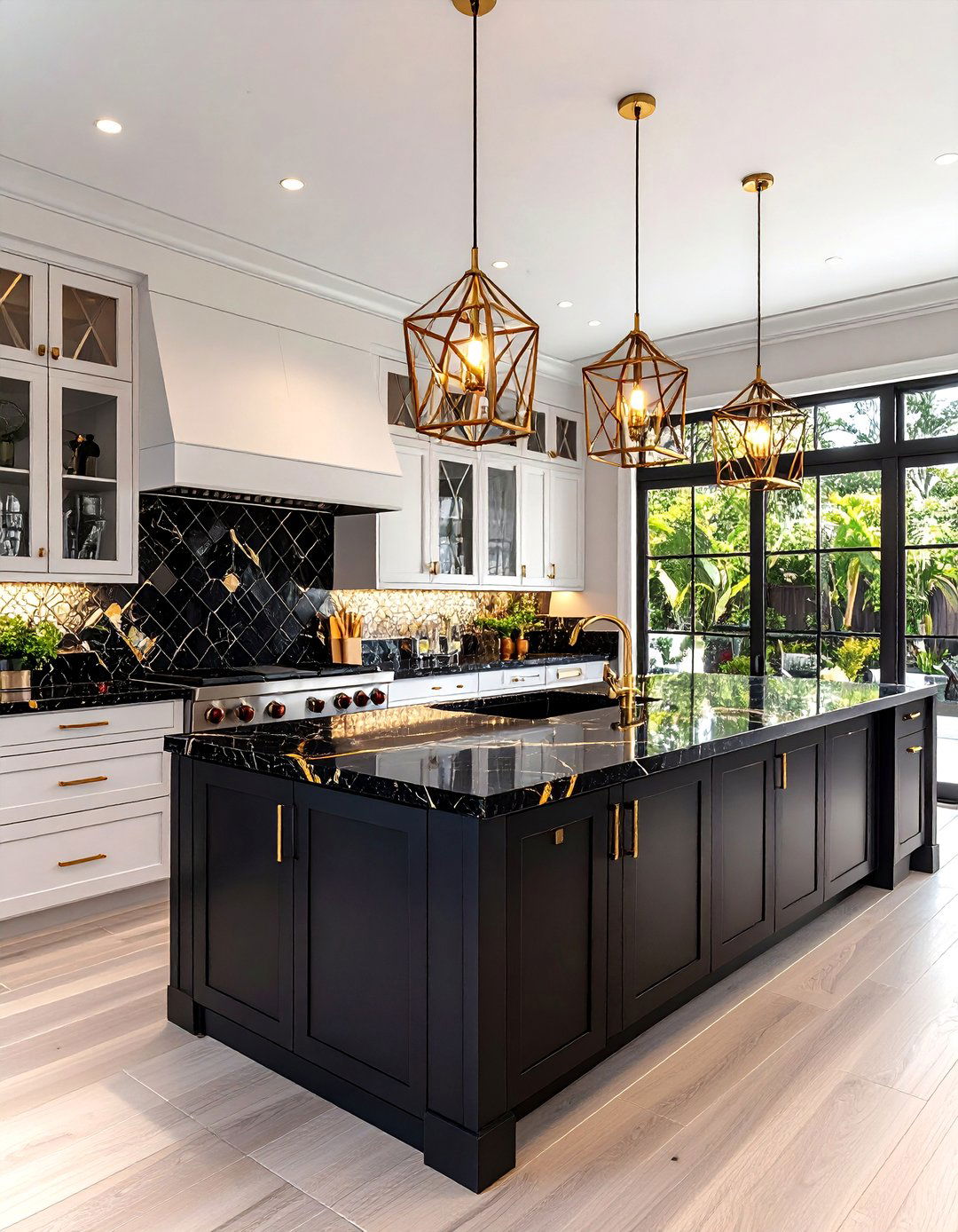Art Deco Glamour Lanai Kitchen - 20 Lanai Kitchen Ideas