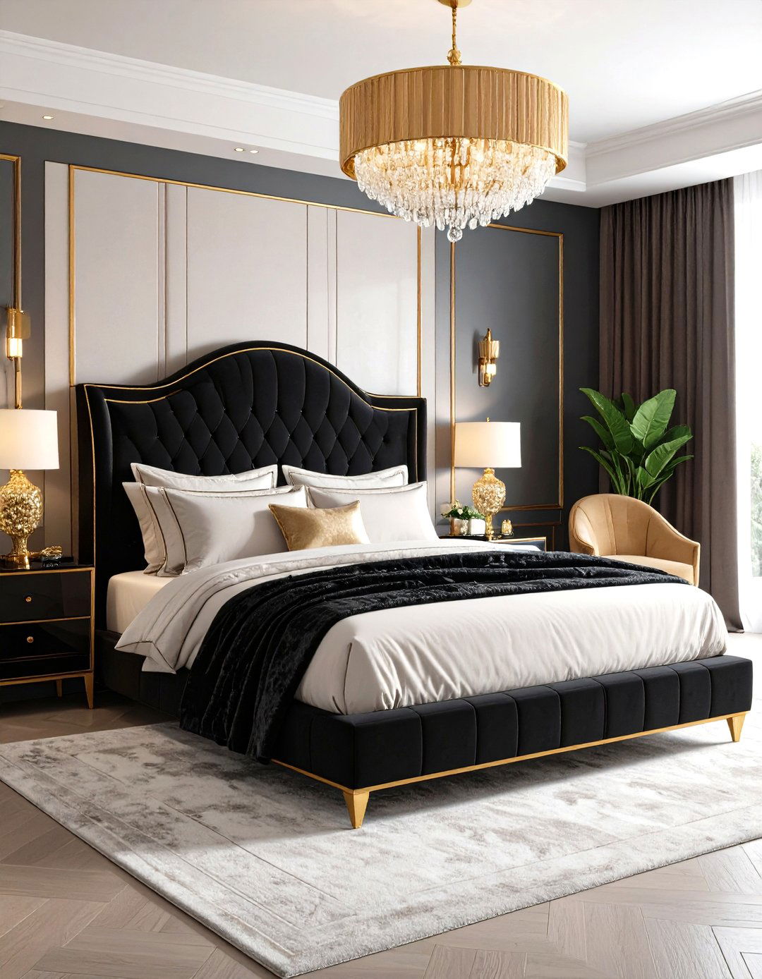 Art Deco Glamour Primary Bedroom - 20 Primary Bedroom Ideas