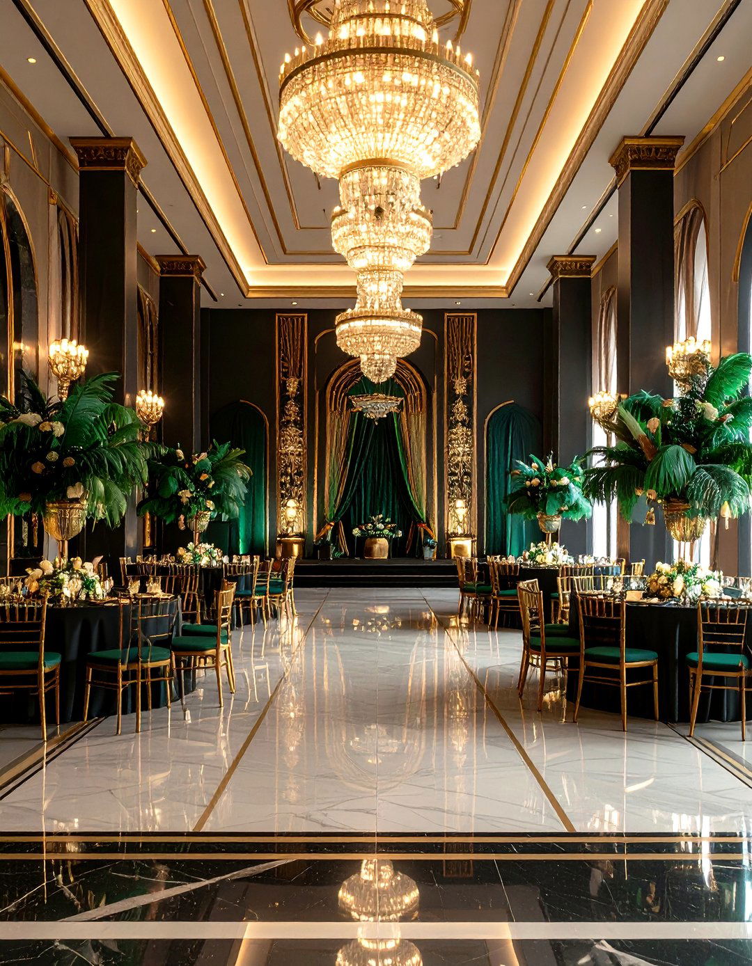 Art Deco Glamour Wedding Theme - 20 Wedding Theme Ideas