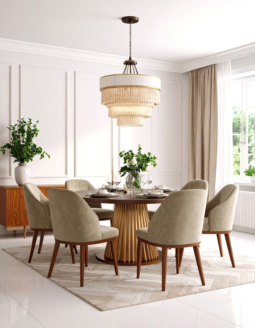 Art Deco Masculine Dining Room - 20 masculine dining room ideas