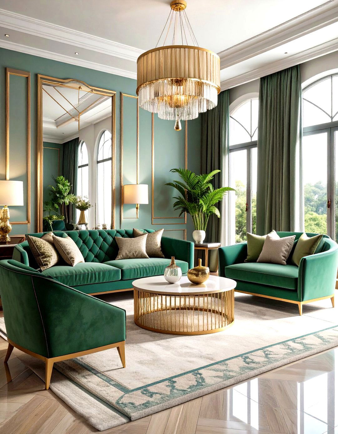 Art Deco Revival Living Room Ideas - 20 Modern Living Room Ideas