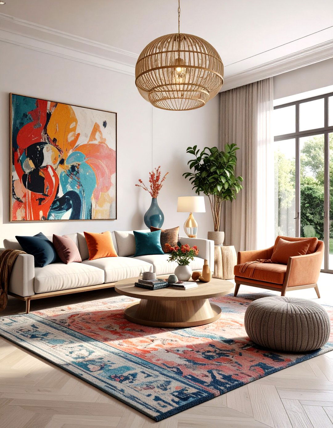 Art Focused Maximalist Living Room Design - 20 Maximalist Living Room Design Ideas