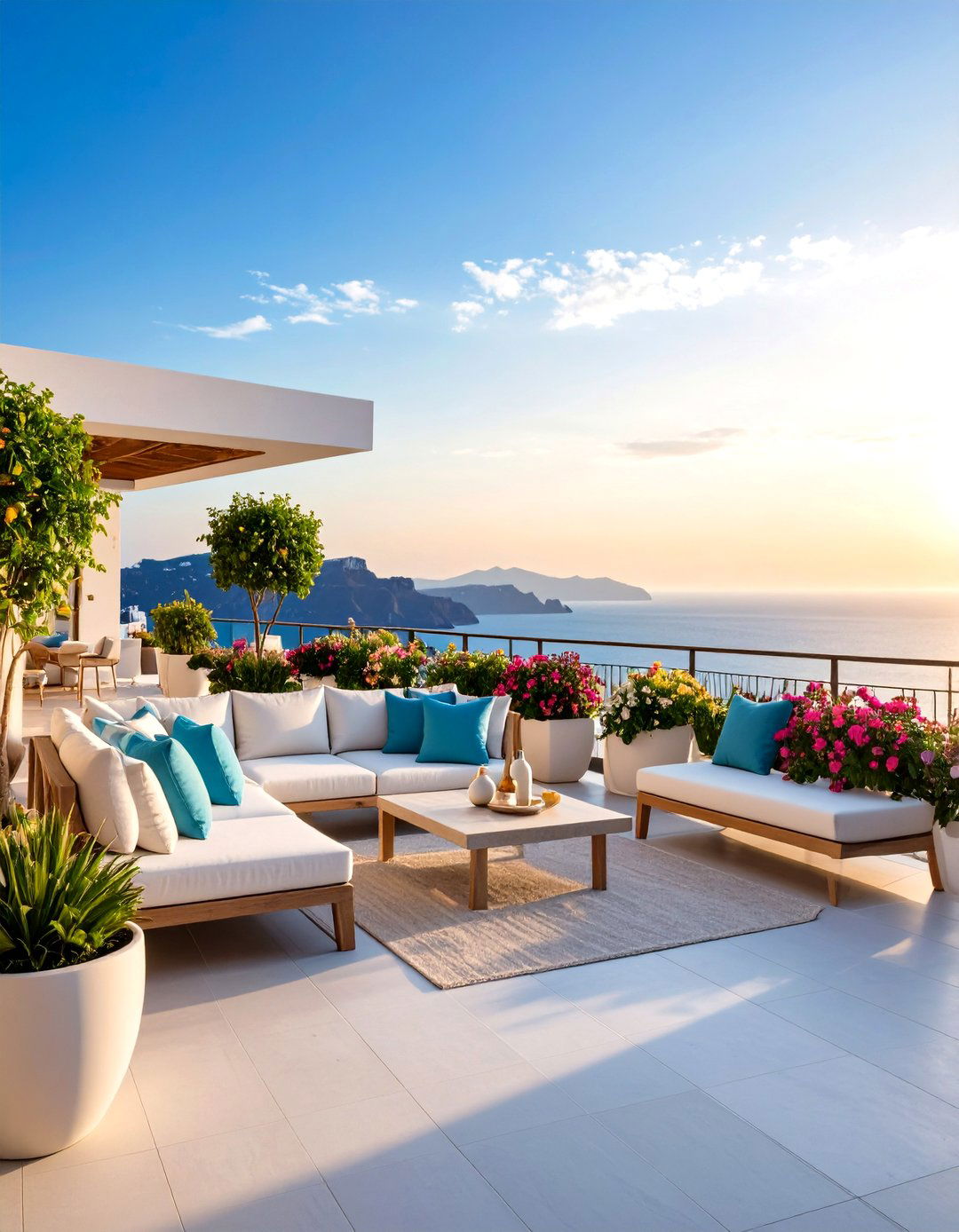 Art Gallery Showcase Penthouse Balcony - 20 Penthouse Balcony Ideas