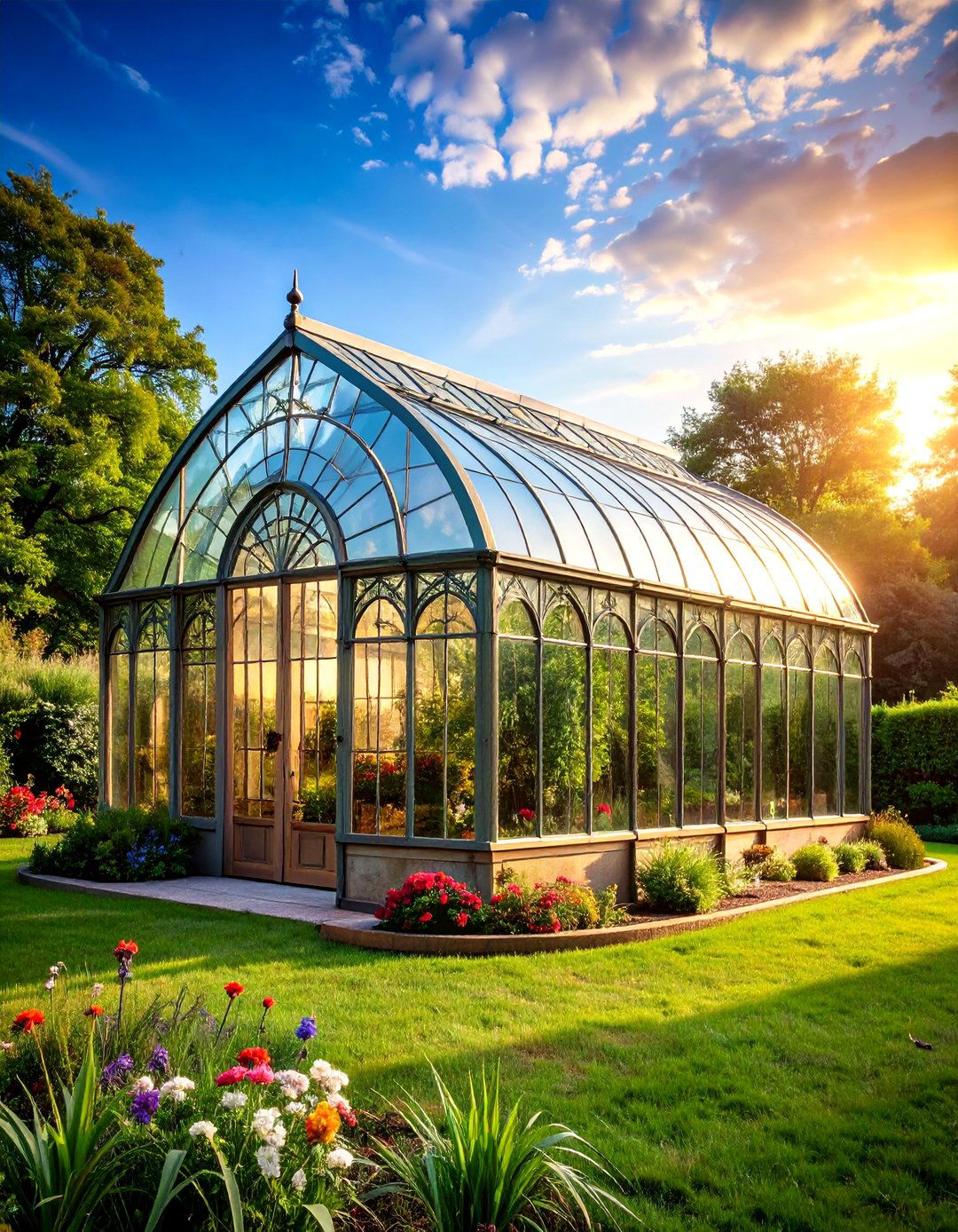 Art Nouveau Fantasy Greenhouse - 20 Fantasy Greenhouse Ideas