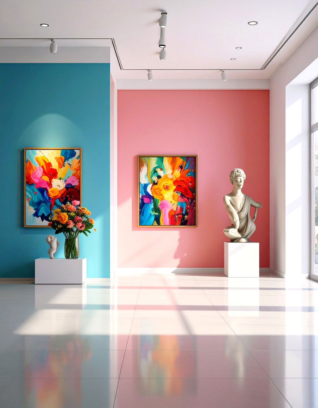 Art Showcase Niche - 20 Wall Niche Ideas
