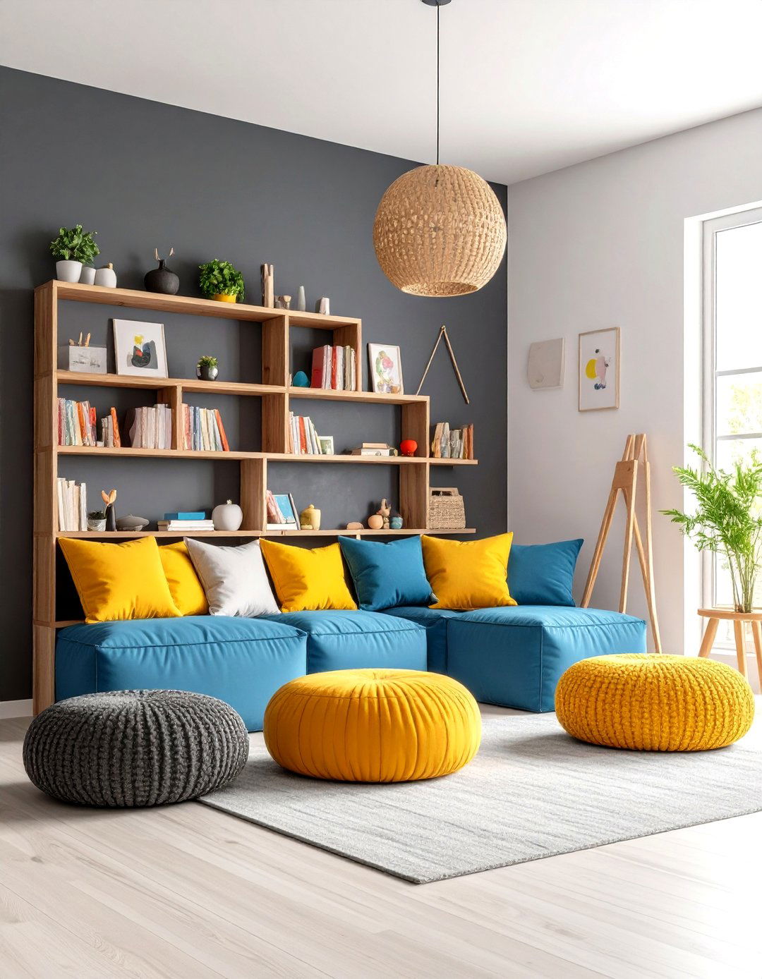 Art Studio Kids Reading Nook - 20 kids reading nook ideas