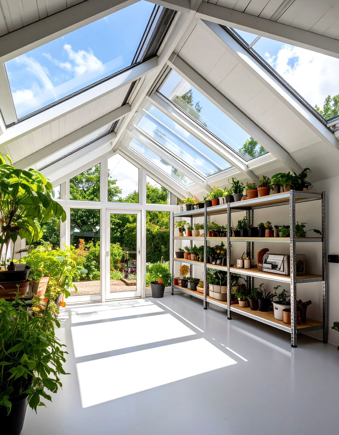 Art Studio Shed With Skylight Strip - 20 Garden Shed Ideas