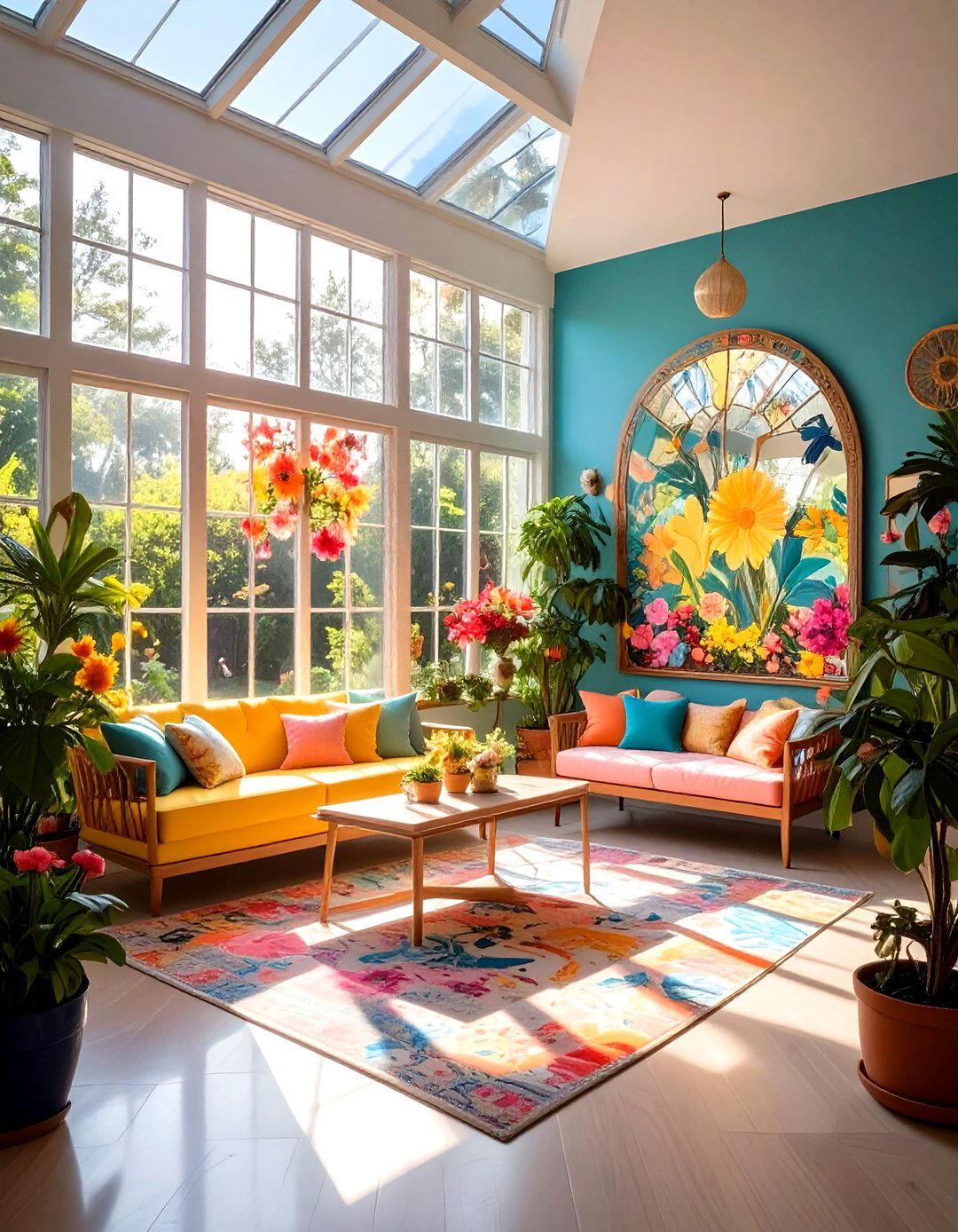 Art and Decorative Elements - 20 Sunroom Dining Room Ideas