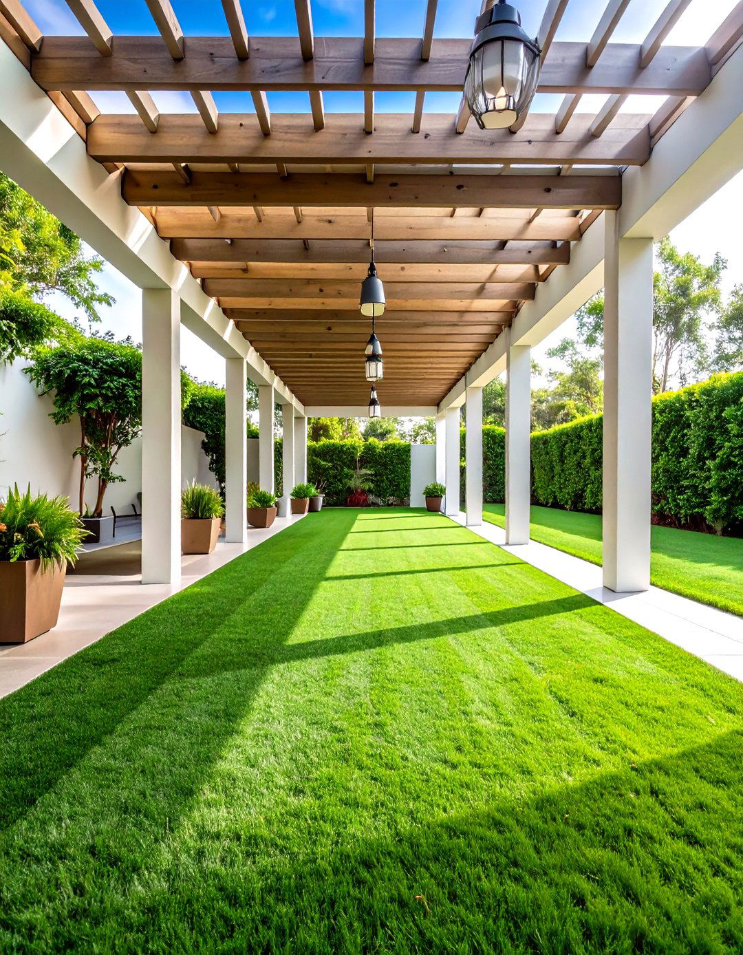 Artificial Grass Pergola Flooring - 20 Pergola Flooring Ideas
