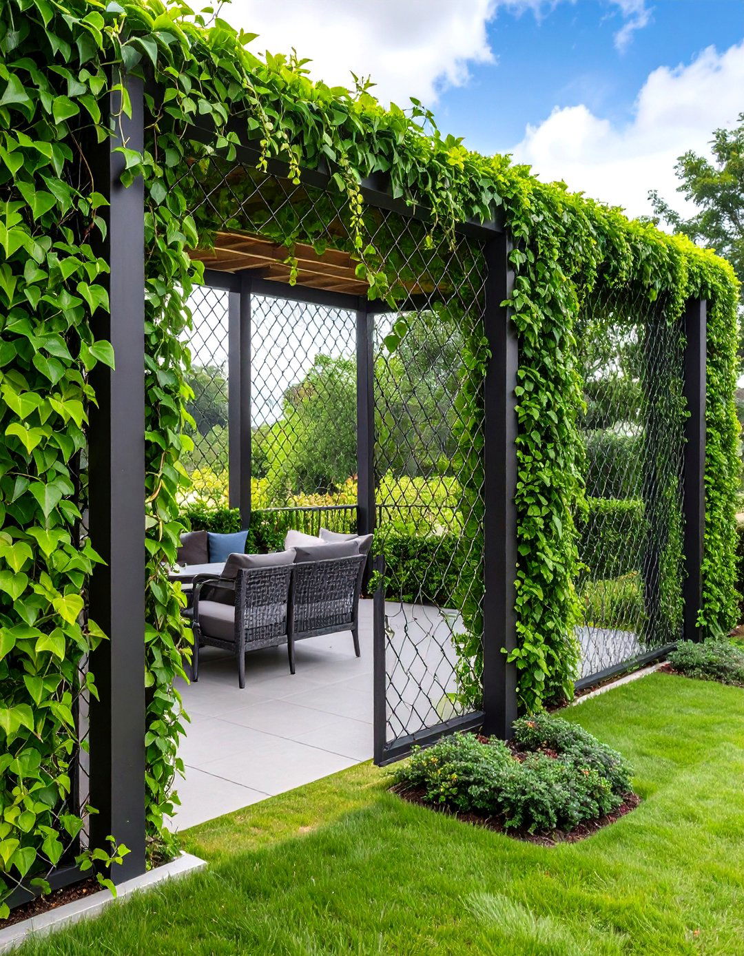 Artificial Ivy Garden Screening Cover - 20 Garden Screening Ideas