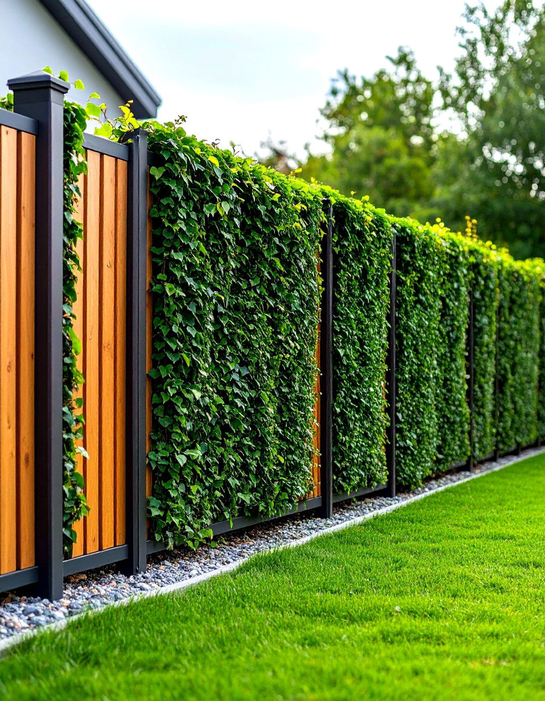 Artificial Ivy Privacy Screens as Ways to Block Neighbors View - 20 Ideas Cheap Ways to Block Neighbors View