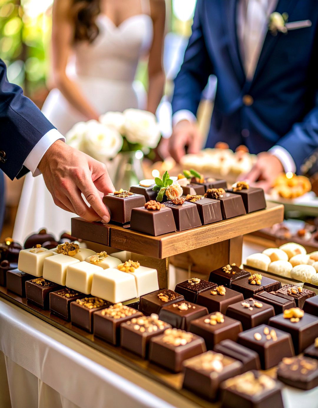 Artisanal Chocolate Bar Wedding Favors