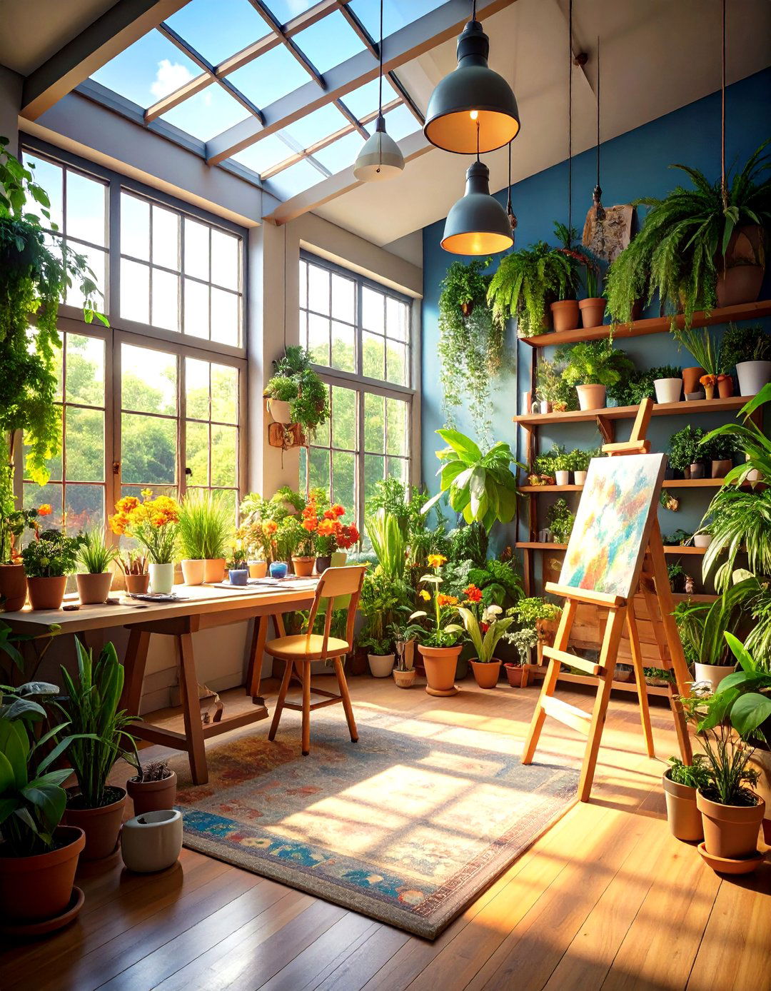 Artist Plant Room Creative Studio - 20 Plant Room Ideas