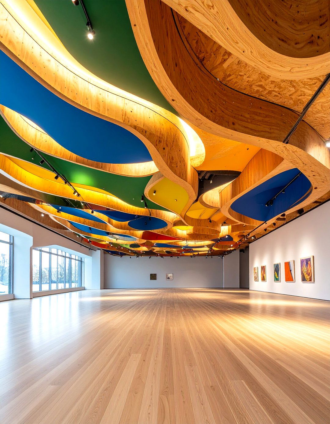 Artistic Plywood Ceiling Patterns - 20 Plywood Ceiling Ideas