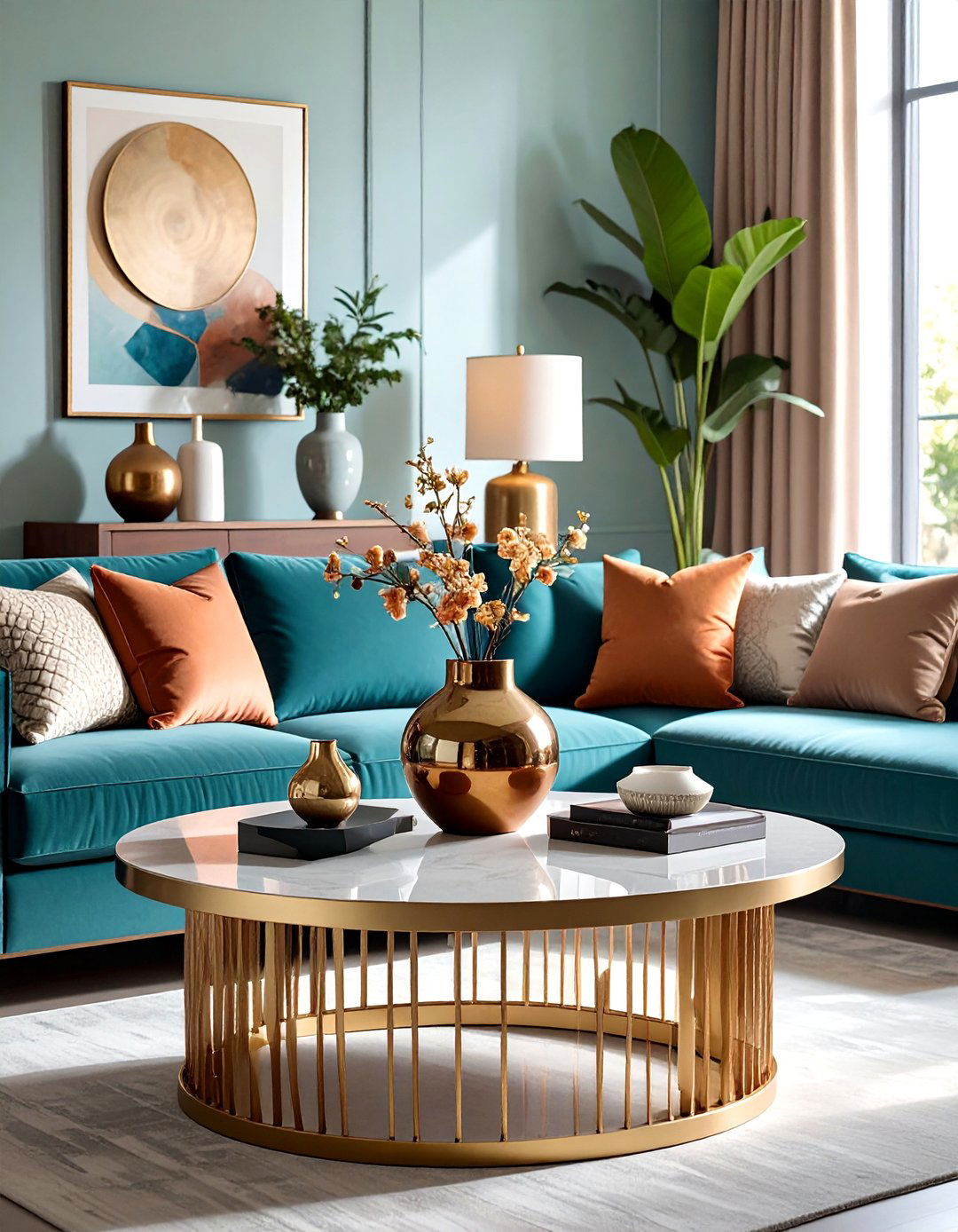 Artistic Sculpture Coffee Table Centerpiece - 20 Coffee Table Centerpiece Ideas