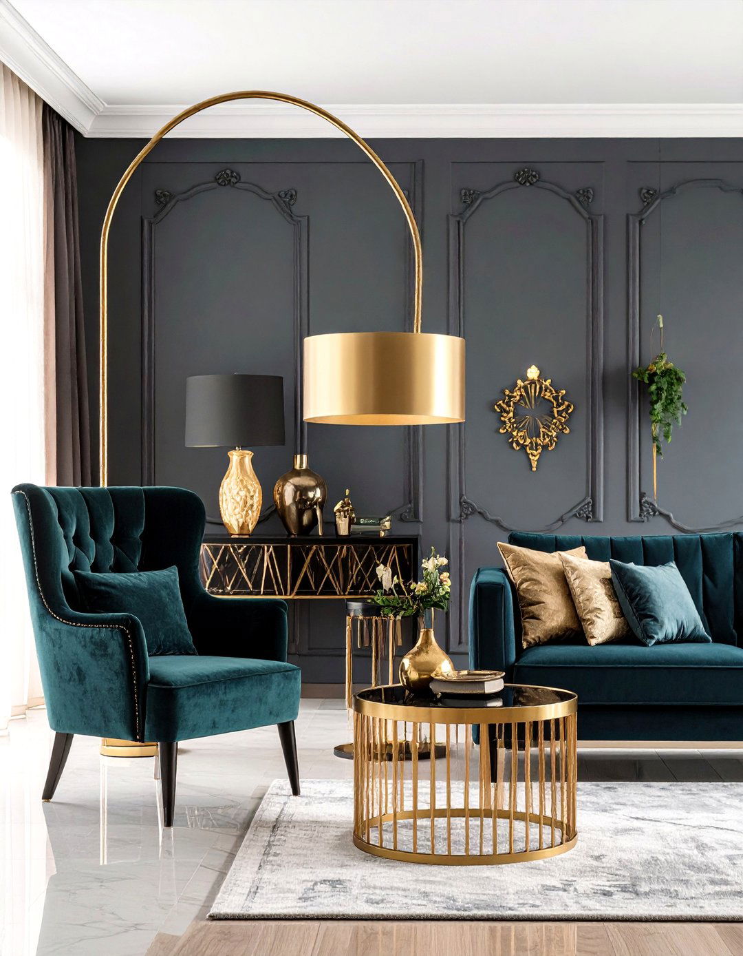 Asymmetrical Balance Lighting Fixtures - 20 Asymmetrical Balance Interior Design Ideas