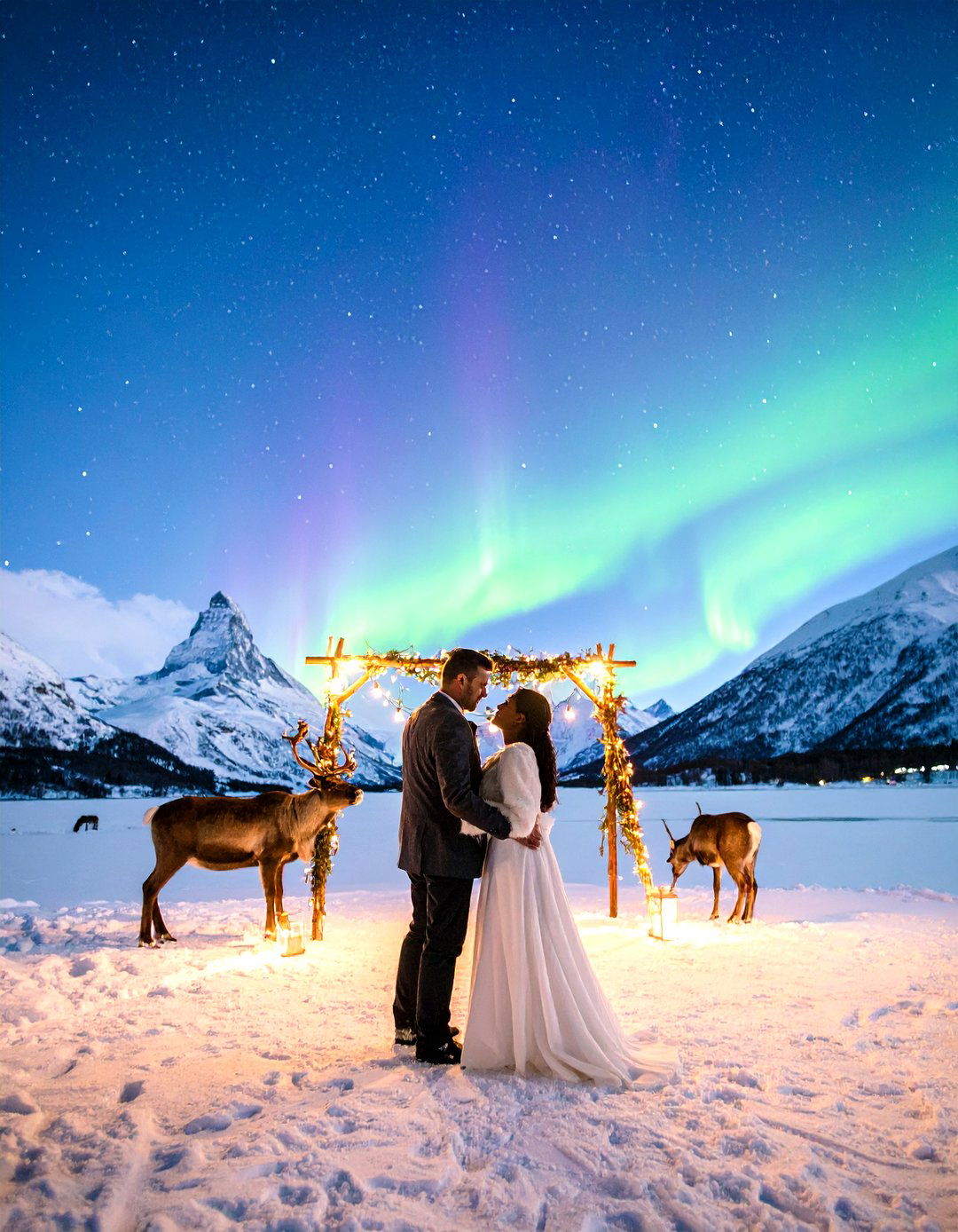 Aurora Borealis Nordic Destination Wedding - 20 Destination Wedding Ideas