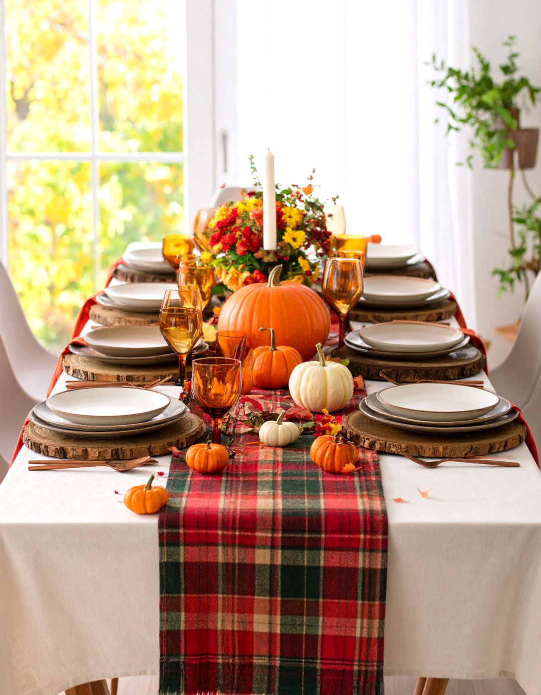 Autumn Harvest Table Setting - 20 Table Setting Ideas