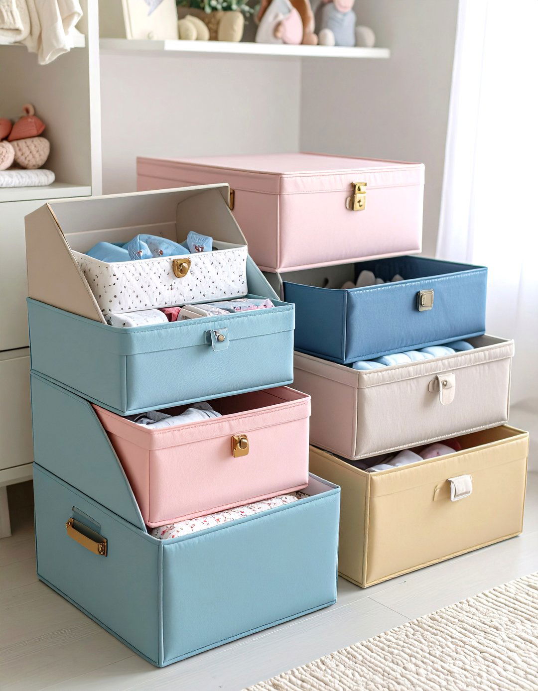 Baby Photo Storage Memory Boxes - 20 Photo Storage Ideas