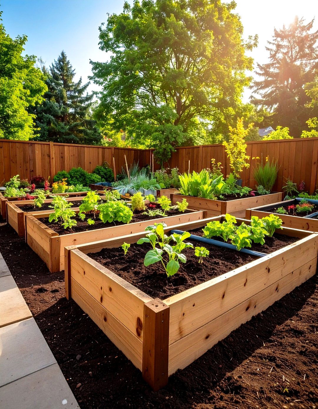 Backyard Raised Garden Beds from s - 20 Backyard Ideas on a Budget
