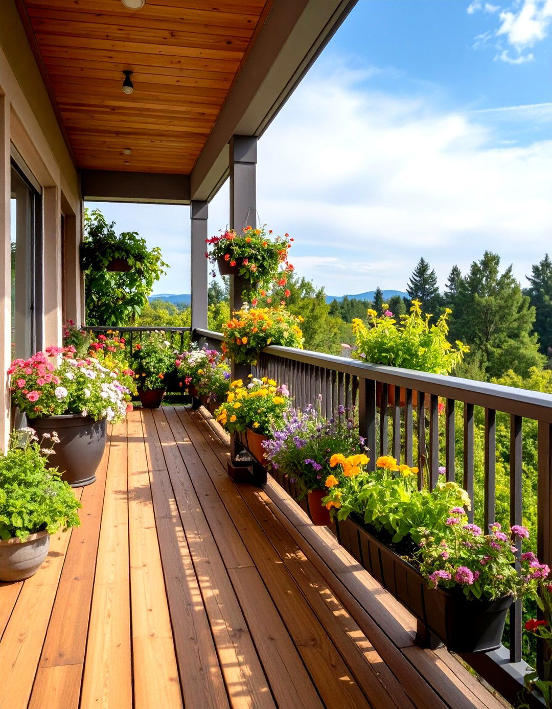 Balcony Multi Level Planters - 20 Tiered Garden Ideas
