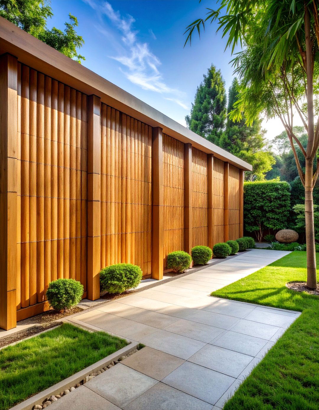 Bamboo Garden Divider Screens - 20 Garden Divider Ideas