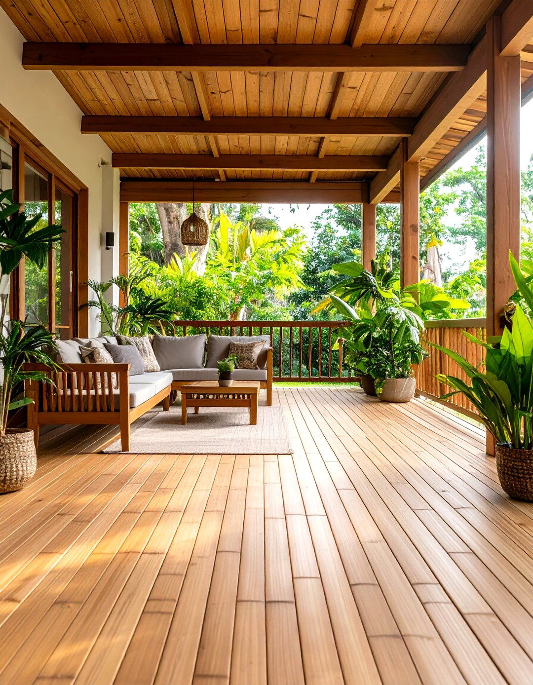Bamboo Porch Flooring - 20 Porch Flooring Options