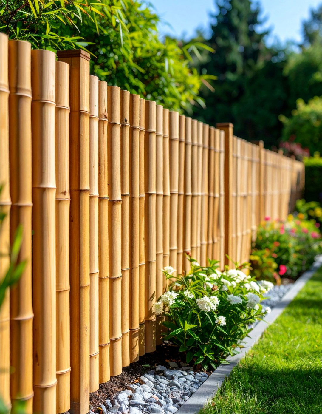 Bamboo Privacy Fence Ideas - 20 Cheap Privacy Fence Ideas