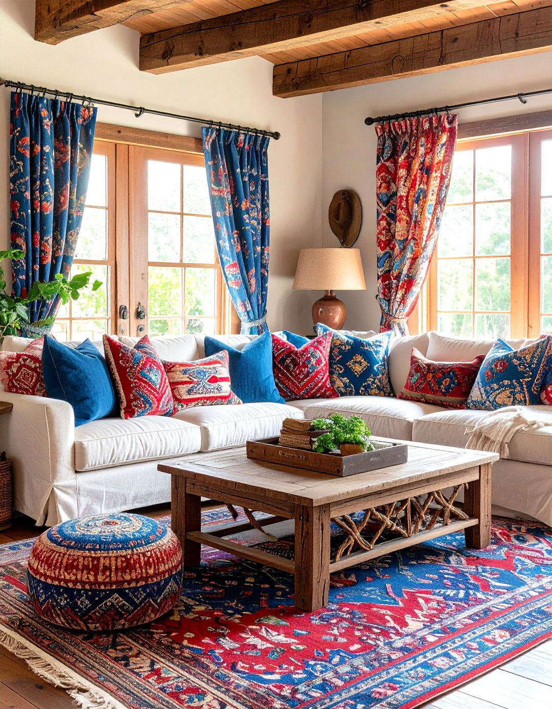 Bandana Pattern Cowboy Room Decor Textiles - 20 Cowboy Room Decor Ideas