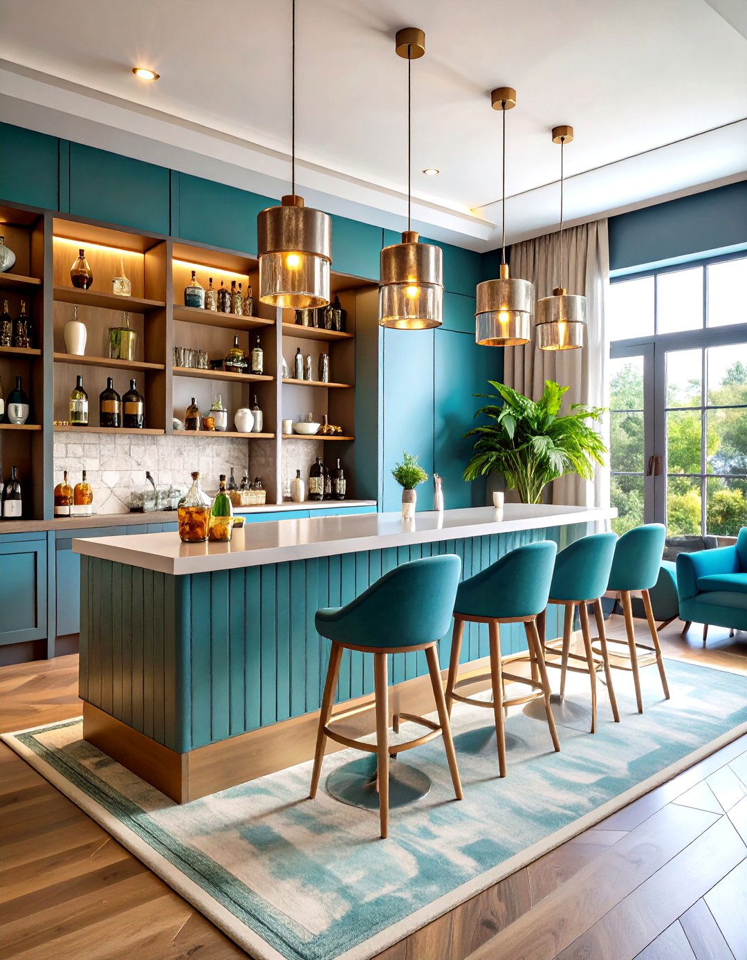 Bar and Entertainment Home Office Ideas for Him - 20 Home Office Ideas for Him