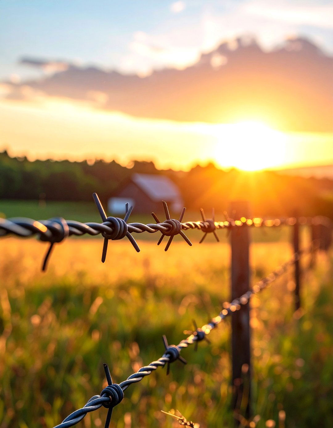 Barbed Wire Fences - 20 Types of Fences