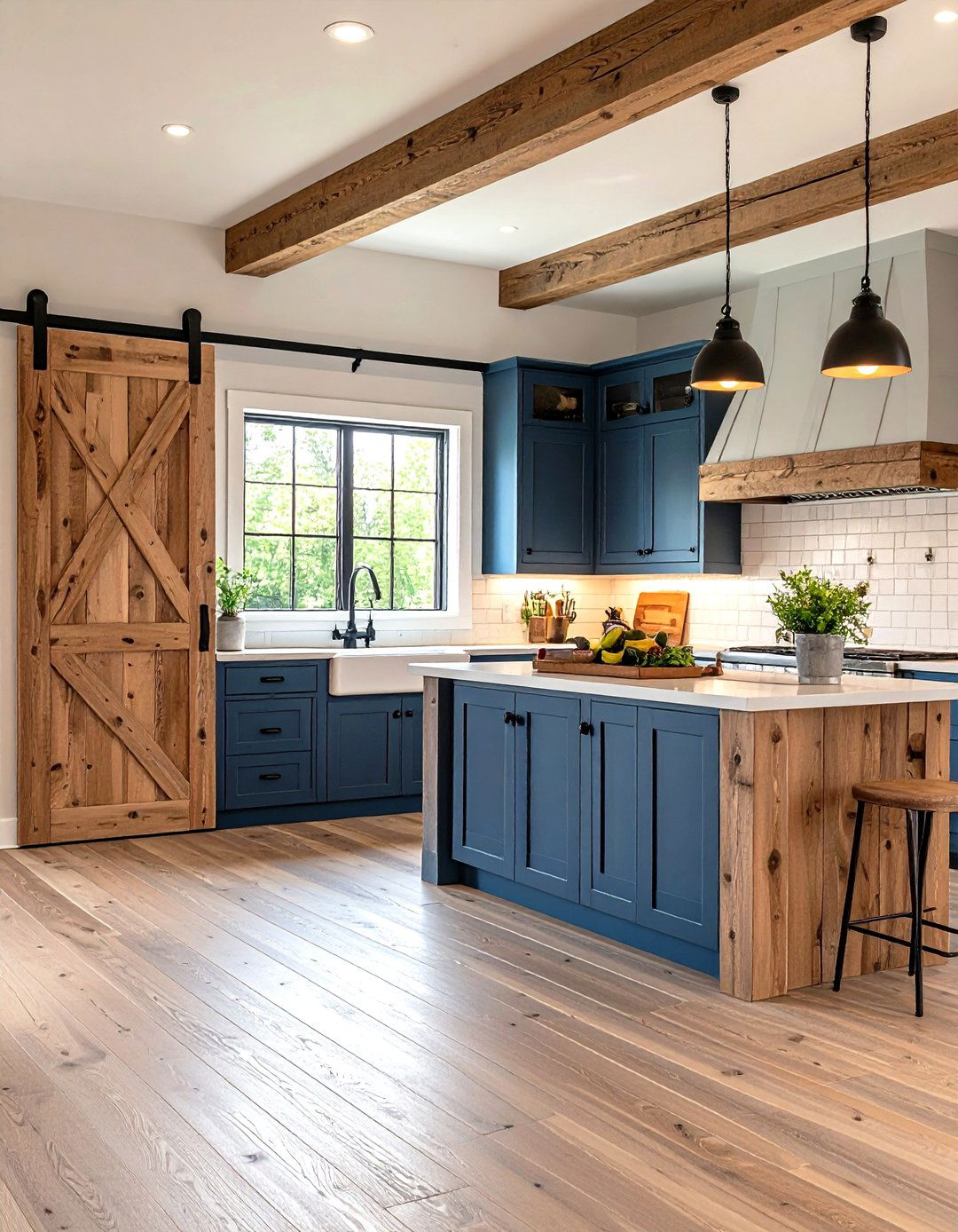Barn Door Kitchen Design Theme - 20 Kitchen Door Design Ideas