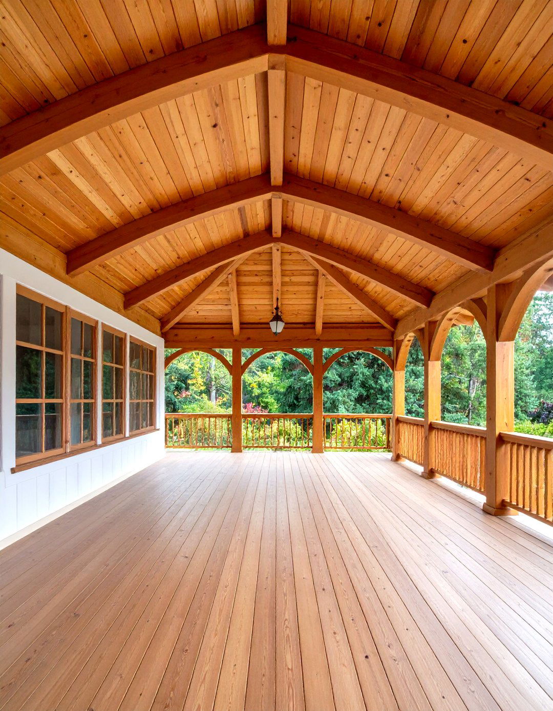 Barrel Vaulted Porch Roof - 20 Front Porch Roof Ideas