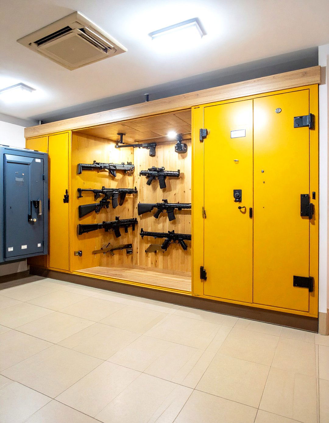 Basement Gun Vault Safe Room - 20 Safe Room Ideas