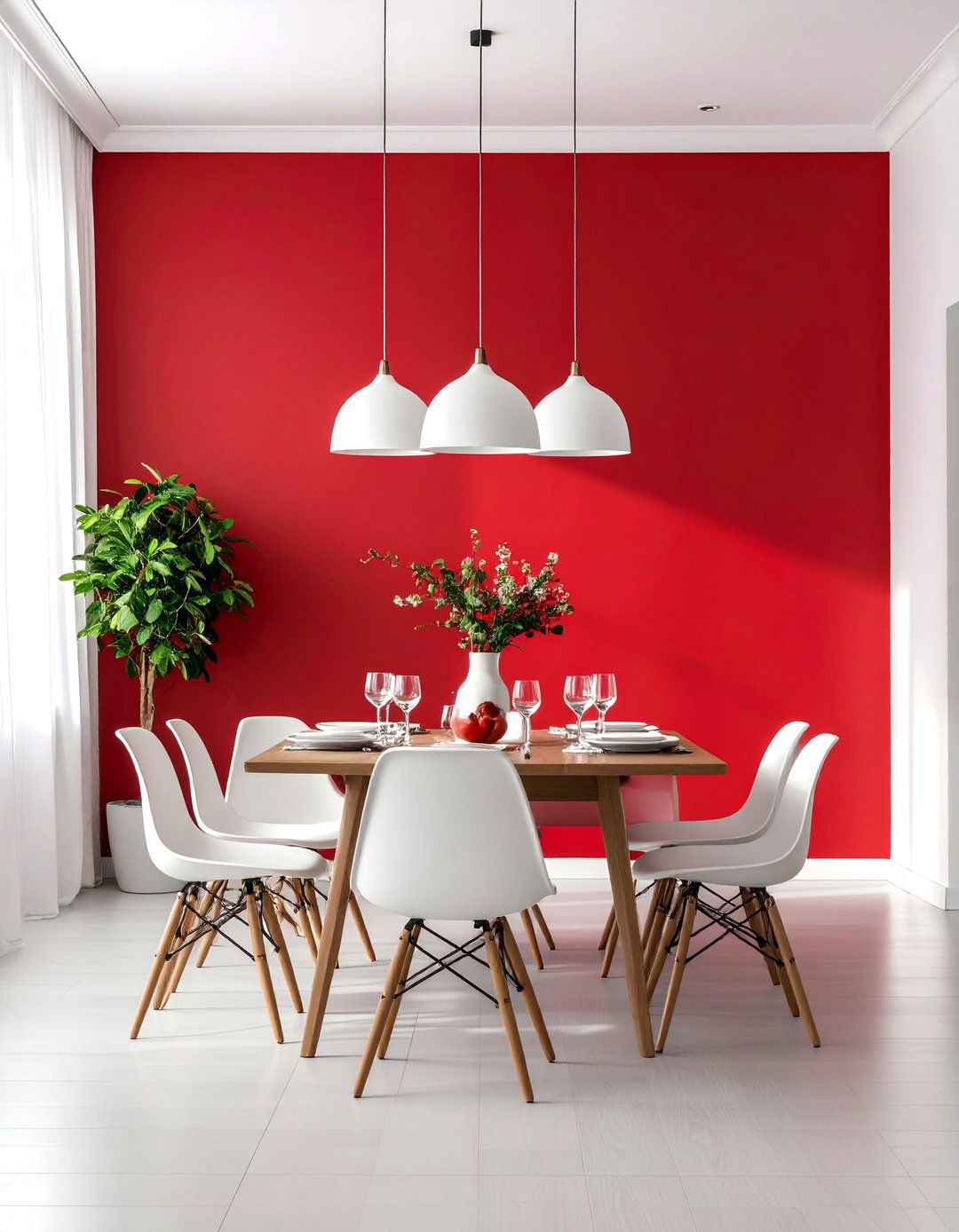 Bauhaus Primary Color Accent Wall Design - 20 Bauhaus Interior Design Ideas