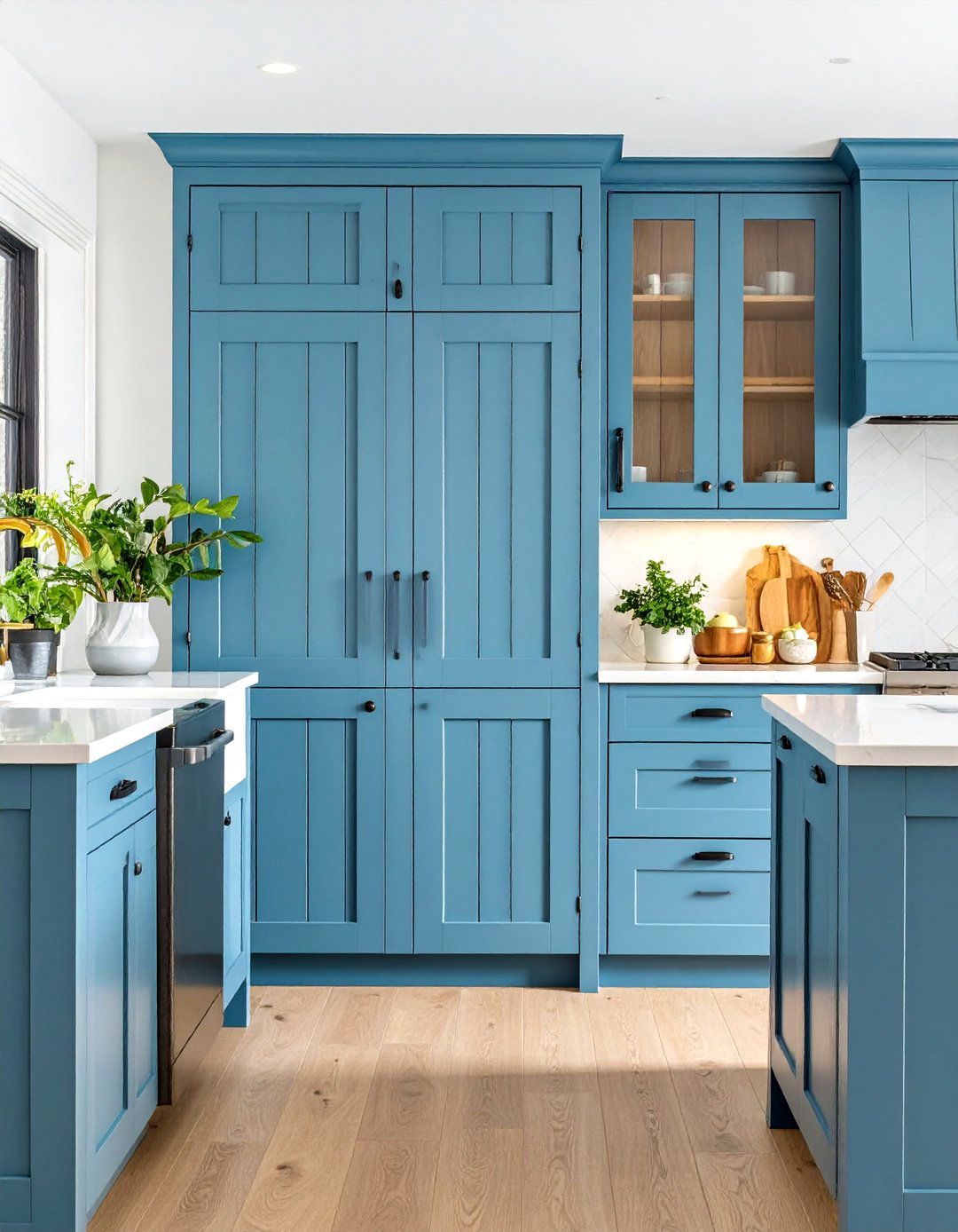 Beadboard Kitchen Door Character - 20 Kitchen Door Design Ideas