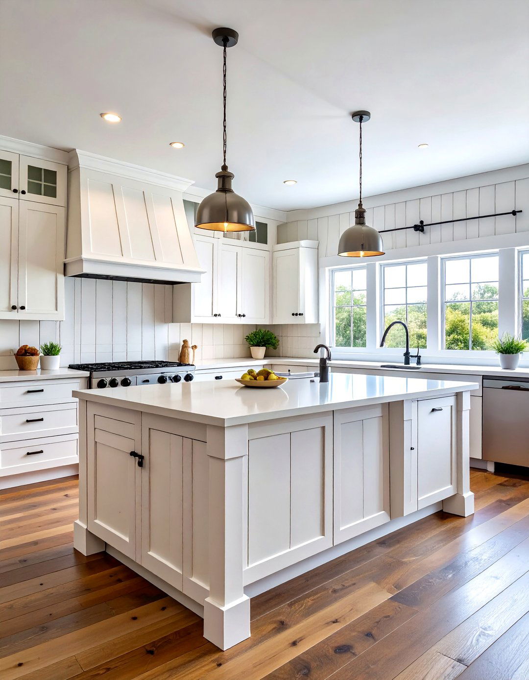 Beadboard Kitchen Island Back Panel - 20 Kitchen Island Back Panel Ideas