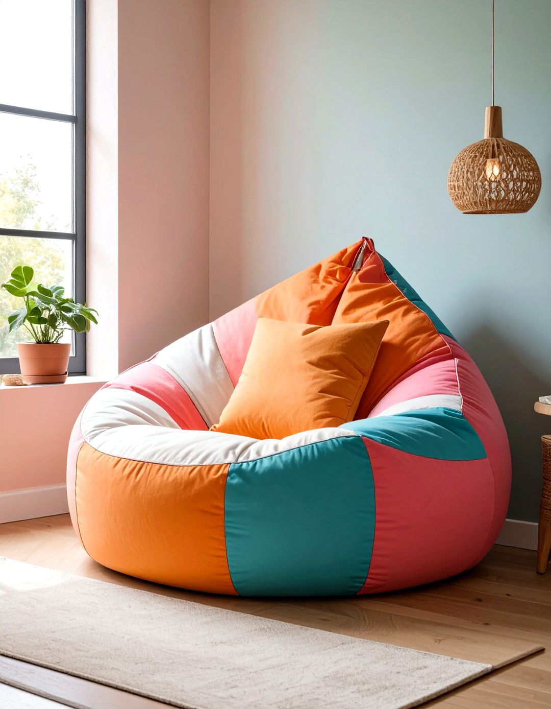 Bean Bag Seating - 20 Small Game Room Ideas