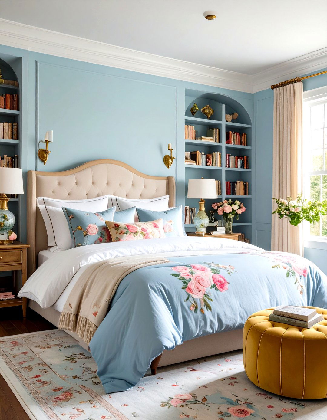 Beauty and the Beast Library Disney Bedroom Retreat - 20 Disney Bedroom Ideas