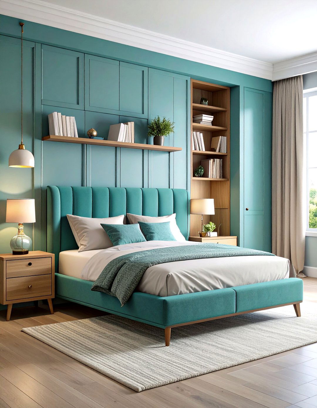 Bedroom Bedside Reading Niche - 20 Wall Niche Ideas