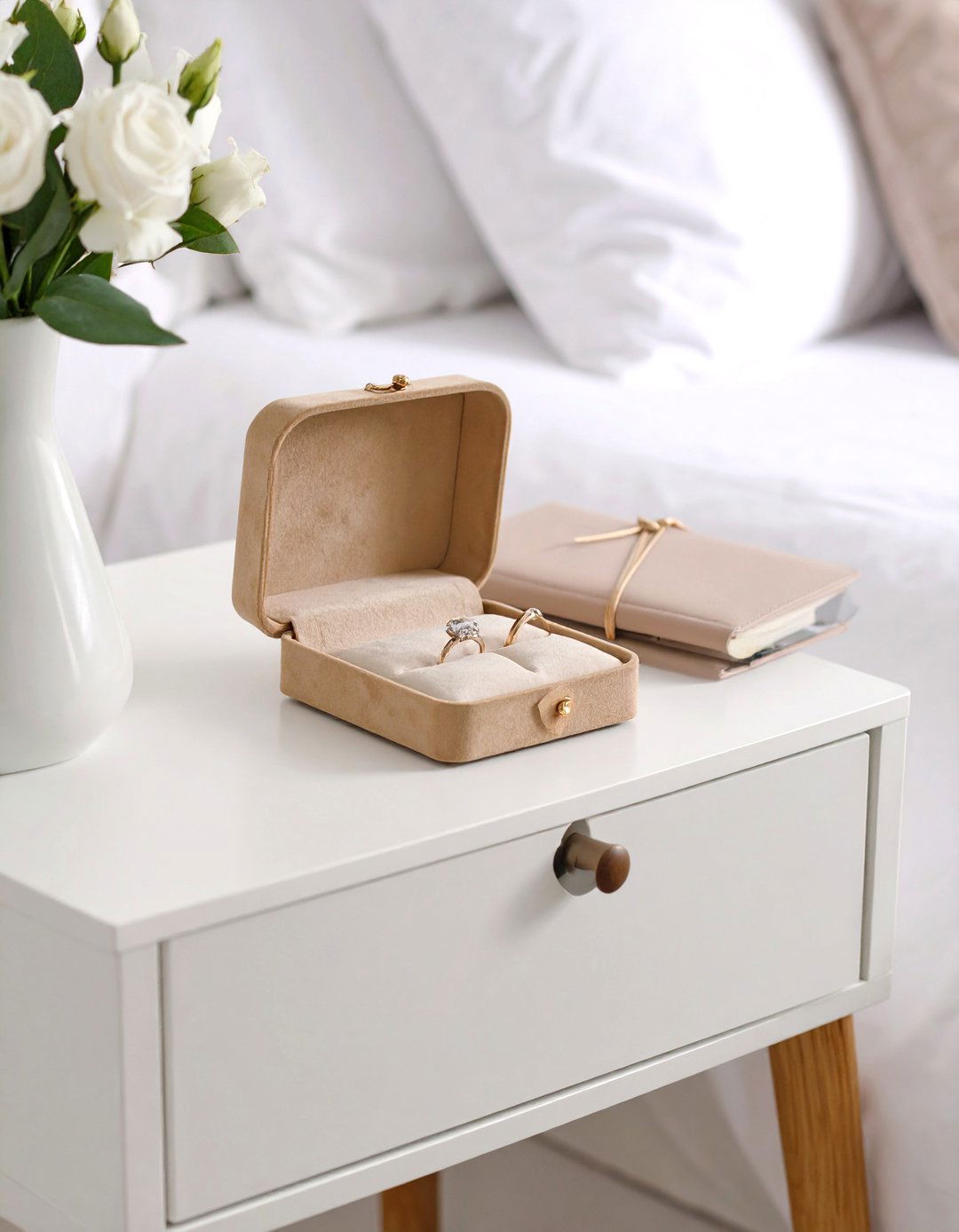 Bedroom Nightstand Drop Zone - 20 Drop Zone Ideas