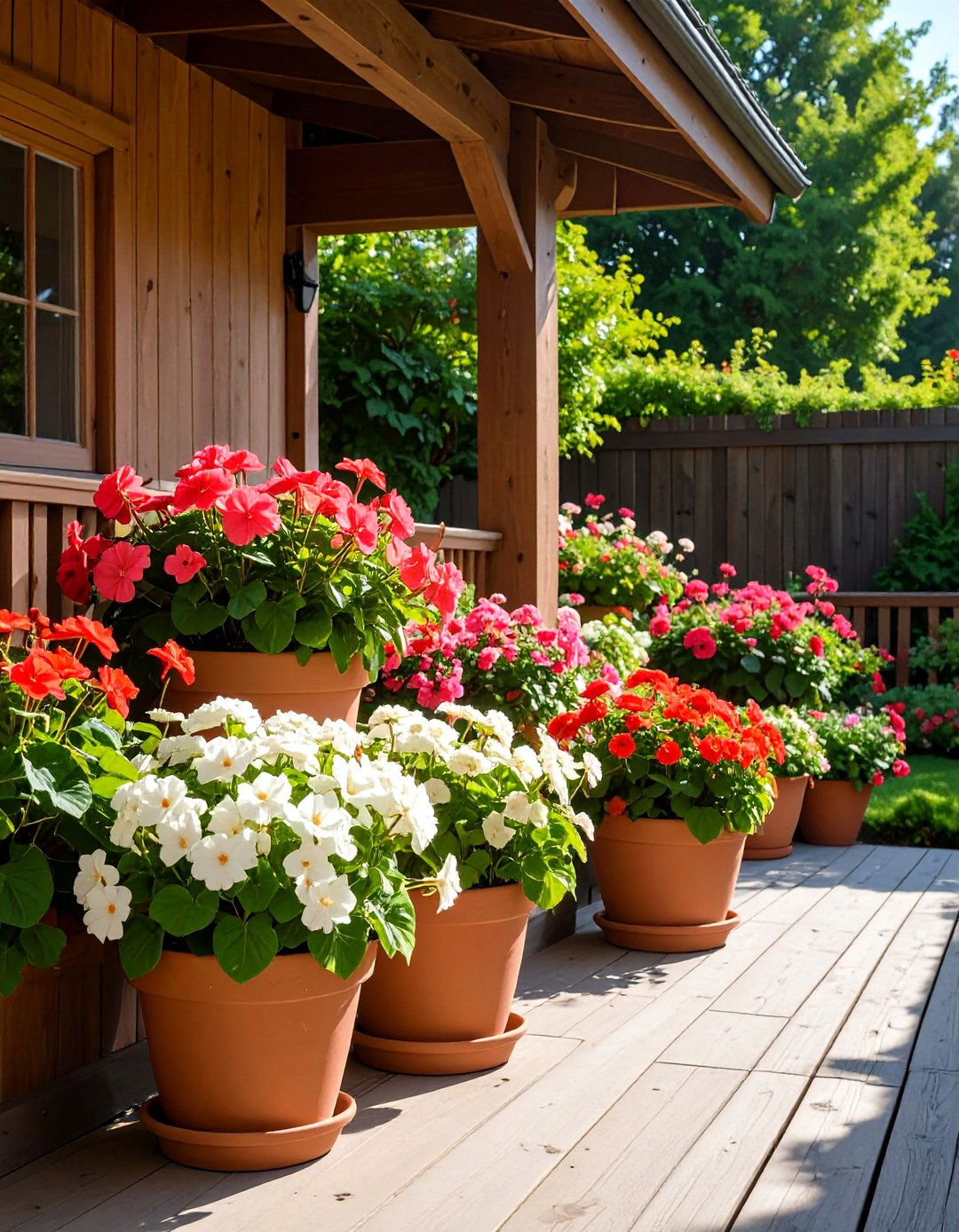 Begonia Outdoor Plants for Patio All Season Color - 20 Outdoor Plants for Patio