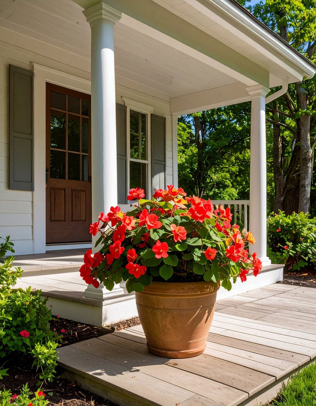 Begonias Color Packed Front Door Plant - 20 Front Door Plants