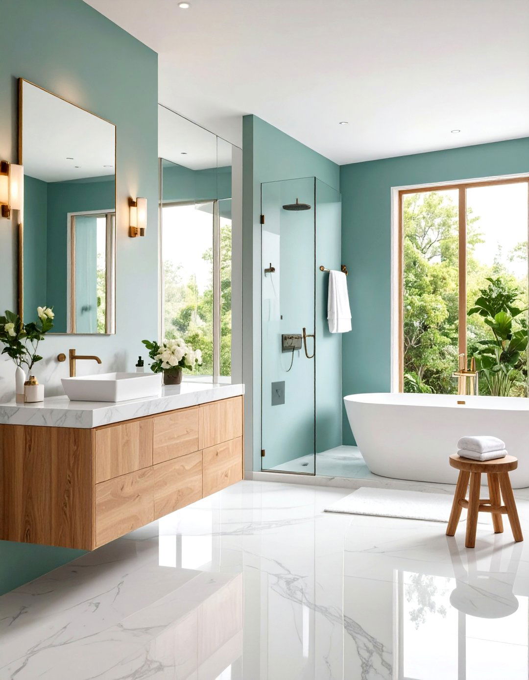 Behr Reflecting Pool Blue Gray Paint Color - 20 Blue-gray Paint Colors